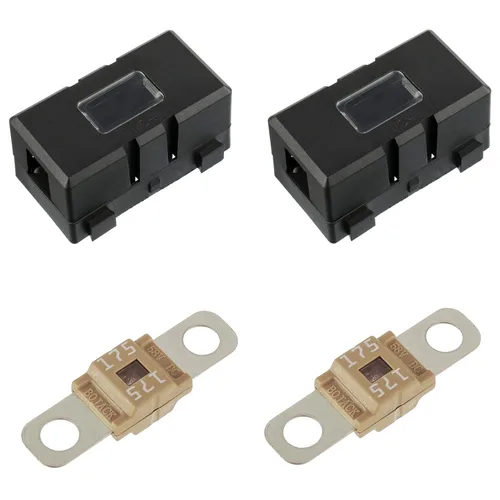 Miniatura 9 de BOJACK Portafusibles AMI/Midi de 40 amperios y fusibles midi atornillados de alta corriente 40A para automóviles, camiones y vehículos (paquete de 2)