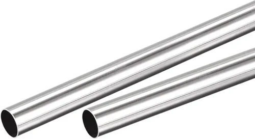Miniatura 17 de uxcell Tubo redondo de acero inoxidable 304 0.079 in OD 0.012 in espesor de pared 11.811 in longitud 2 piezas