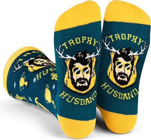 Lavley Funny Socks For Men - Novelty Gifts For Sports Fans, Golfing, Pickleball, Weight Lifting, Racing and More