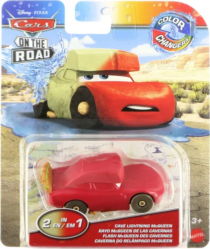Disney Cars Juguetes Cambiadores de Color 2022 Cars On The Road Cueva Lightning McQueen