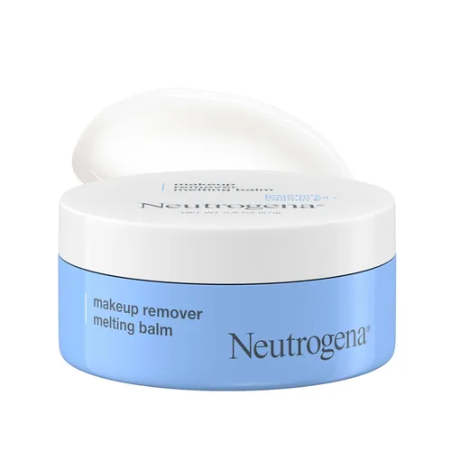Neutrogena Bálsamo Desmaquillante que se Derrite de Bálsamo a Aceite con Vitamina E, Bálsamo Limpiador Suave y Nutritivo para Ojos, Labios o Rostro,