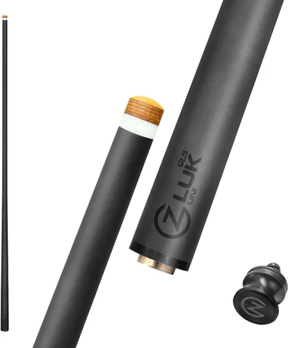 Miniatura 10 de Z LUK Taco de Billar de Fibra de Carbono de Eje Único - Uni, Rad 3/8-8, 3/8-10, 5/16-18 Junta con Punta de 12.5mm, Fácil de Controlar Tacos