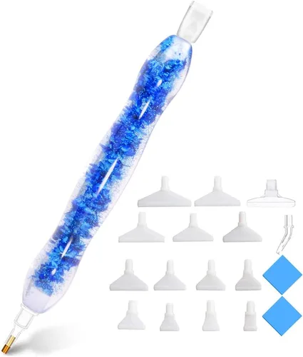 Miniatura 7 de Praise V Do Taladro de arte de pintura de diamante morado DotAccessories Tools Pen, herramienta selector de gemas de diamantes de imitación