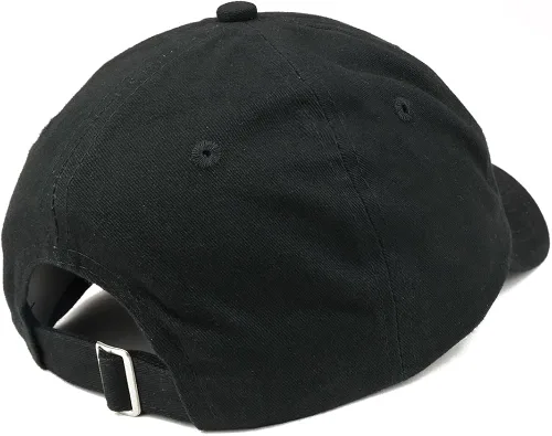 Miniatura 3 de Trendy Apparel Shop Best Papa Ever One Line - Gorra bordada suave 100% algodón cepillado