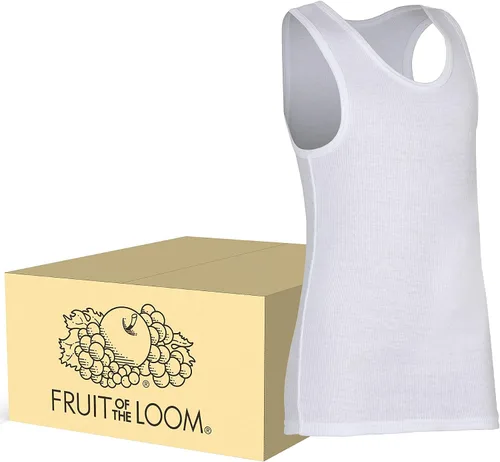 Miniatura 3 de Fruit of the Loom Boys 5pk White Crew