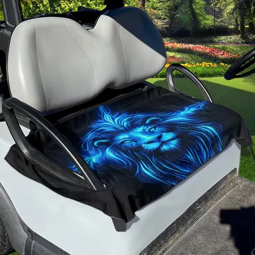 Miniatura 36 de Yewattles Universal personalizado carrito de golf cubierta de asiento de verano al aire libre Anti-caliente Club Coche Coche Manta Green Lawn Golf