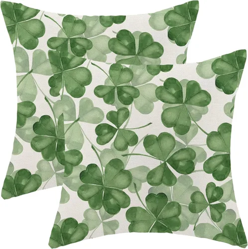 Miniatura 33 de CXMEIFLY Juego de 2 fundas de almohada de Pascua de 18 x 18 pulgadas para decoración vintage de conejo, con lazo de primavera, conejo, para Pascua02