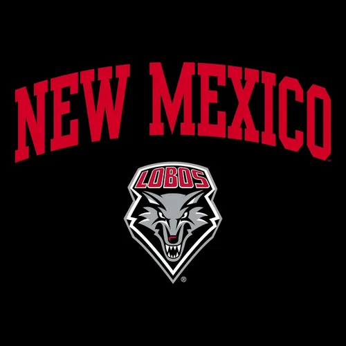 Miniatura 2 de NCAA oficial de College – University Team Color Arco Logo Manga Larga New México Lobos Negro