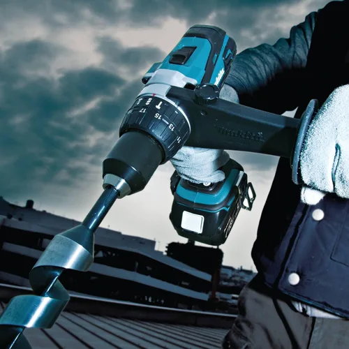 Miniatura 4 de Makita XPH03MB 18V LXT® Kit de taladro de martillo inalámbrico de iones de litio de 1/2" (4.0Ah)