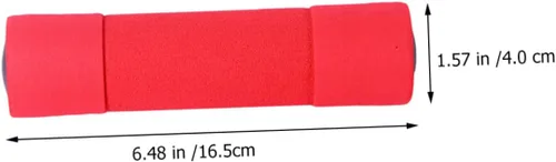 Miniatura 2 de 2 mancuernas ergonómicas de espuma para mujeres, cada barra ligera para entrenamiento de gimnasio en casa, tonificación de brazos y entrenamiento
