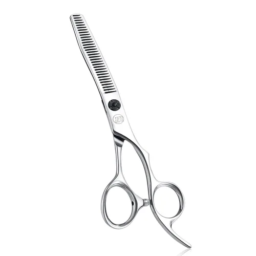 Moontay Tijeras profesionales texturizadoras para adelgazar el cabello de 6.0 pulgadas, tijeras de corte de pelo para estilistas, peluqueros,