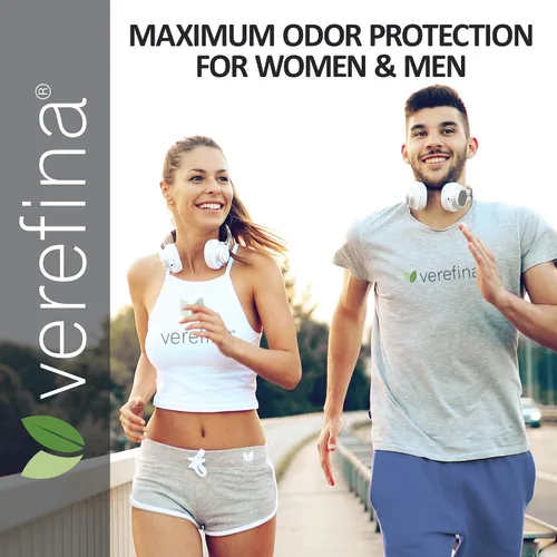 Miniatura 4 de Verefina Desodorante sin aluminio para hombres y mujeres, totalmente natural, hipoalergénico, sin parabenos, no tóxico, libre de crueldad, vegano
