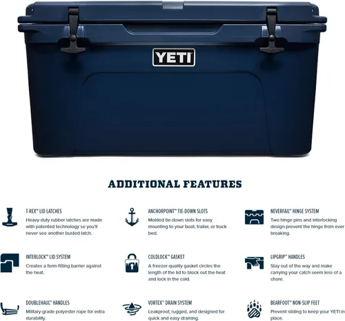 Miniatura 6 de YETI Tundra 65 Enfriador Azul marino