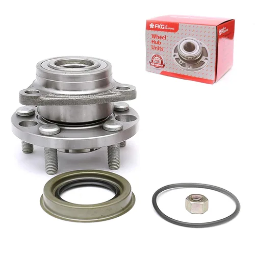 FKG 513017 Conjunto de cubo de rodamiento de rueda delantera para Pontiac Grand AM 1985-1998, Chevy Cavalier 1984-2005, Buick Skylark 1985-1998,