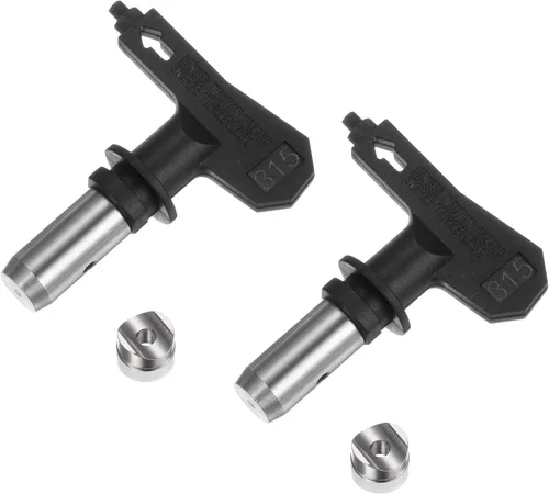 Miniatura 77 de uxcell 2 puntas de pulverización reversibles para pulverizador sin aire, 109 puntas de boquilla de pulverización de pintura, piezas de máquina