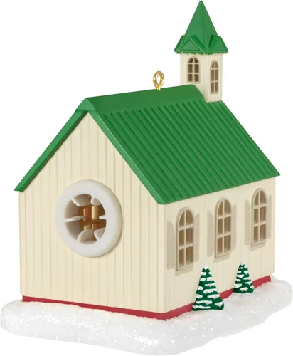 Miniatura 2 de Hallmark Keepsake Adorno de Navidad 2024, La luz de la esperanza, regalos de fe