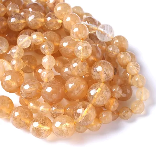 Miniatura 11 de 45 piezas de cuentas de piedra natural de arco iris de Alashan de 8 mm de ágata para hacer joyería, cuentas de piedra de 15" para pulseras