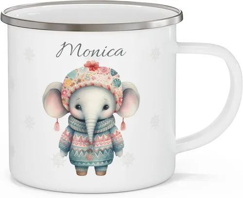 Miniatura 6 de Taza de café personalizada de acero inoxidable de 12 onzas, taza de chocolate caliente personalizada/cereales, ideas de regalo para niños, 1 Gato