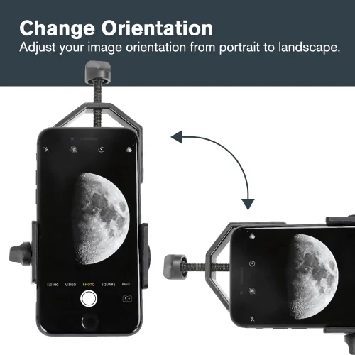 Miniatura 5 de Celestron - Adaptador para smartphone para telescopio, binoculares y miras de detección - Captura imágenes y video a través de tus ópticas - Cuerpo