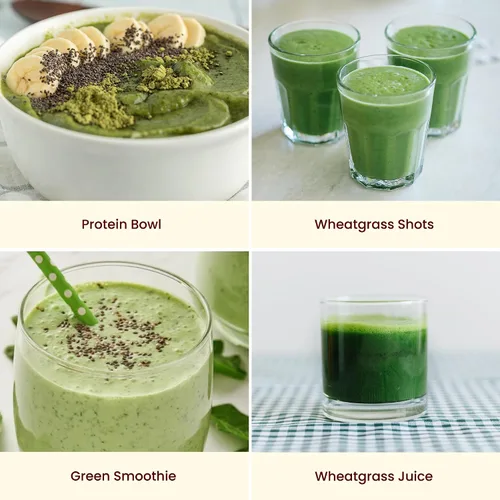 Miniatura 8 de Wheatgrass - Polvo de 1 libra – Hierba de trigo orgánica USDA de primera calidad, polvo verde molido fino para una mezcla suave, sin OMG, vegano
