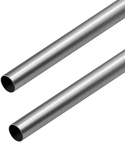 Tubo de Acero Inoxidable 304 de 1" DE, 10" de Longitud, 3/50" de Grosor de Pared, Tubería Soldable Redonda de Metal, Tubo Recto para Industria,