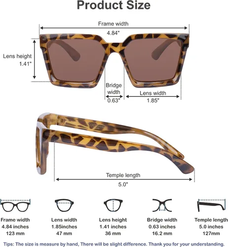 Miniatura 6 de COCOSAND Lentes de sol polarizados para niños, protección UV 400, retro, cuadrados, futuristas, para jóvenes, adolescentes, niños y niñas de 5 a 12