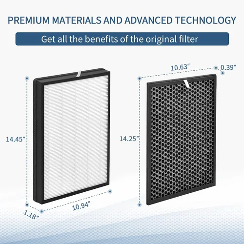 Miniatura 6 de FY1410 Juego de filtros de repuesto compatible con Philips 1000 1000i Series Air Pur-ifier modelo FY1410 FY1413 AC1215/1213/1212/1216, 1 x FY1413/40