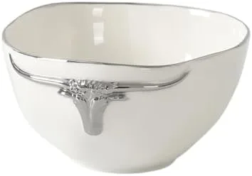 Miniatura 12 de Pampa Bay Tazón pequeño de porcelana (dorado)