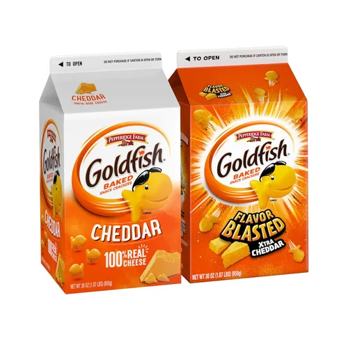 Miniatura 15 de Pepperidge Farm Goldfish Graham gigante de grano entero, vainilla, 0.9 onzas, paquete de 300