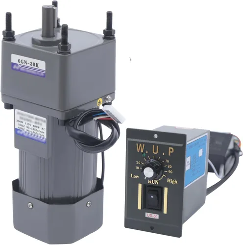 Miniatura 12 de Motor de engranajes eléctrico 120W DC 24V Reductor de engranajes helicoidal Caja de engranajes Motor eléctrico de engranajes RV 50K 35Nm Motor 120W