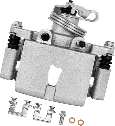Miniatura 13 de cciyu Ensamblaje de pinza de freno trasero izquierdo con soporte 18B4712 para Chevy para blazer/para S10, para GMC para Jimmy/para Sonoma