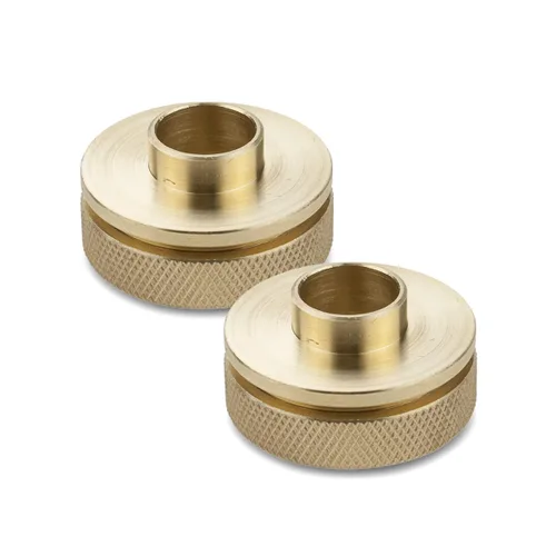 Miniatura 9 de POWERTEC Juego de pines y cono de centrado de subbase de enrutador con guía de centrado interior de 1/2" y 1/4" pulgadas y guía de centrado exterior