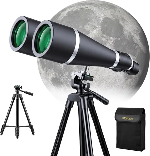 Prismáticos de 30-260 x 80 para adultos de alta potencia, binoculares con trípode y correas para observar estrellas, observación de aves, viajes