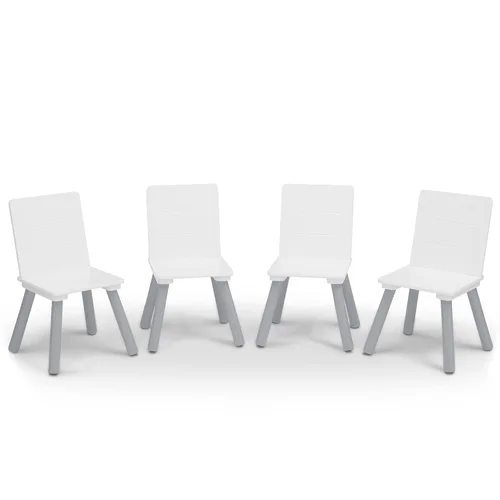 Miniatura 6 de Delta Children Juego de mesa y silla para niños (4 sillas incluidas), ideal para artes y manualidades, merienda, educación en casa, tareas y más