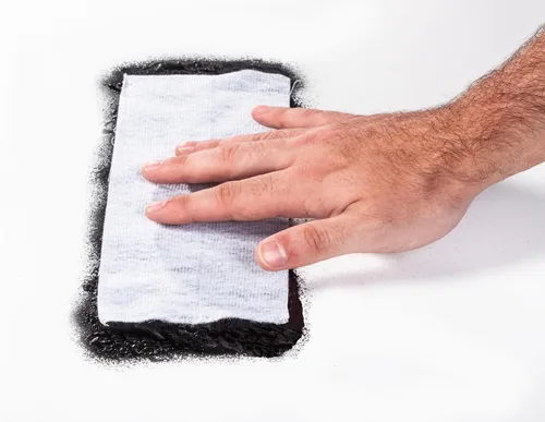 Miniatura 8 de Rust-Oleum Cinta autoadhesiva para techos de tela, rollo de 4 "x 16