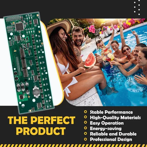 Miniatura 3 de 520287 Reemplazo universal de placa de circuito de placa base para controlador exterior, compatible con sistemas de control automático IntelliTouch