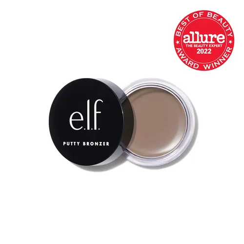 Miniatura 2 de e.l.f. Bronceador de masilla, fórmula cremosa y altamente pigmentada, crea un brillo bronceado de larga duración, infundido con aceite de argán