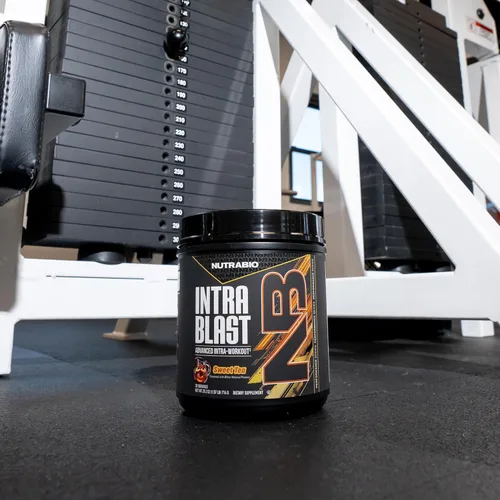 Miniatura 6 de NutraBio Intra Blast BCAA Polvo de Suplemento de Aminoácidos, Mezcla de Electrolitos e Hidratación, Intra, Pre Entrenamiento y Recuperación