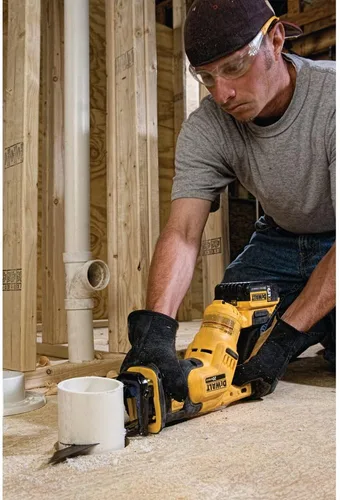 Miniatura 5 de Herramienta de sierra alternante Dewalt DCS387B 20V máx., compacta, inalámbrica (herramienta sola), 14 pulgadas