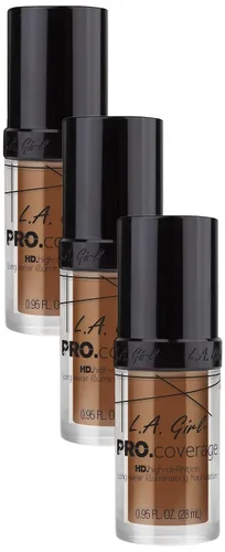 Miniatura 8 de Base de maquillaje líquida L.A. Girl Pro Coverage, Beige