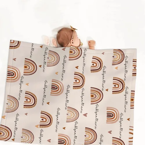 Miniatura 5 de Mantas de bebé personalizadas para niños y niñas, regalos personalizados para bebés, mantas de bebé personalizadas para niñas y niños, artículos