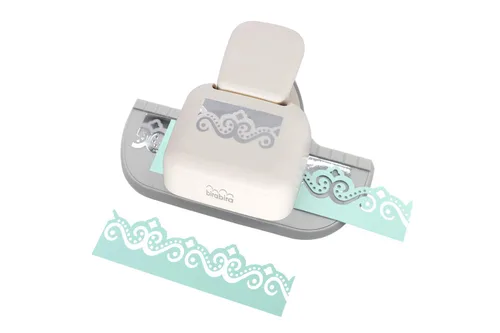 Bira Craft Deep Edger Border Craft Punch para álbumes de recortes (Dots and Flourish)