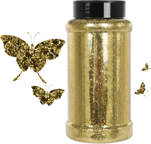 Miniatura 42 de Purpurina blanca ultrafina, 16 oz (1 lb), purpurina fina para manualidades de resina, uñas, vasos, slime, cosméticos y decoración de festivales