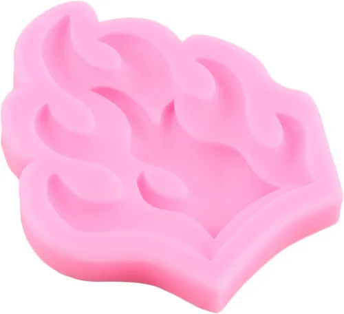 Miniatura 8 de ZiXiang Moldes de silicona para fondant de llama de fuego, para decoración de pasteles, decoración de cupcakes, arcilla polimérica, caramelo, pasta