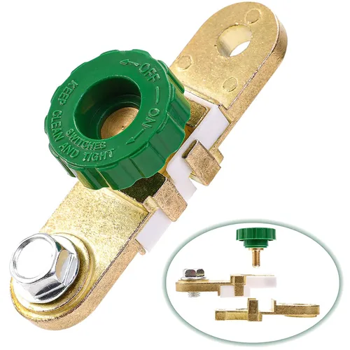 Miniatura 9 de Interruptor de desconexión rápida de batería de poste lateral con arandelas anticorrosión - Interruptor aislante de batería - para equipo eléctrico