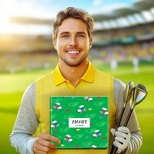 Miniatura 2 de Zmart Calcetines divertidos para hombres y mujeres, regalos para amantes del golf, caza, pesca, calcetines de Navidad