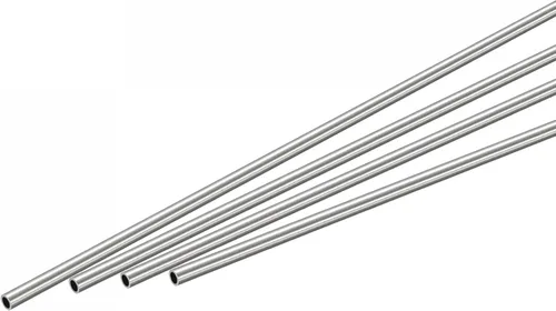 Miniatura 19 de uxcell Tubo redondo de acero inoxidable 304 0.079 in OD 0.008 in espesor de pared 11.811 in longitud 4 piezas