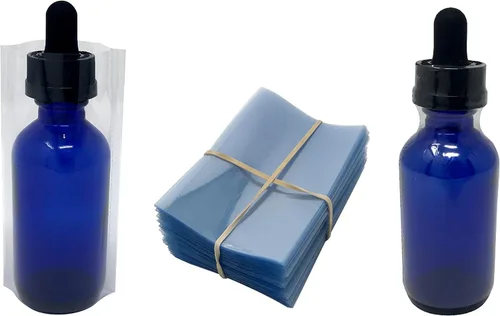 Miniatura 18 de Bandas para envoltura de cuello de botella termocontraíbles perforadas para sellar [muchos tamaños diferentes] (paquete de 250)