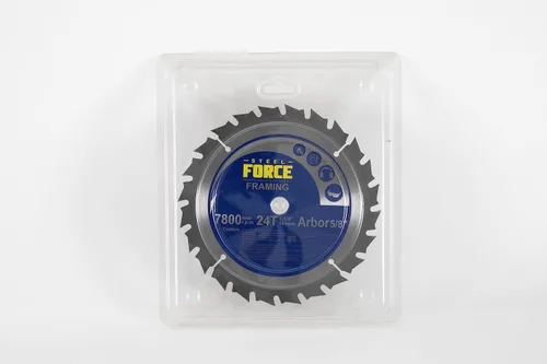 Miniatura 6 de Steel Force WC7224 7-1/4 pulgadas 24T con eje de 5/8 pulgadas TCT hoja de sierra circular para corte de madera (24T)