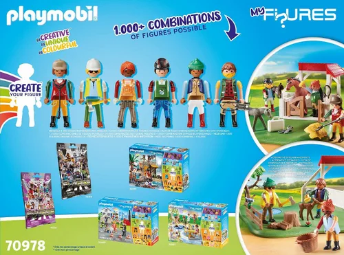 Miniatura 4 de Playmobil Mis Figuras: Rancho de Caballos